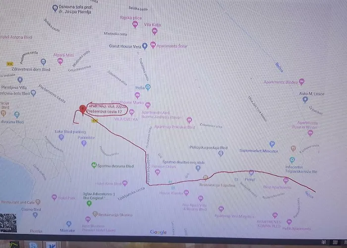 Julija Lägenhet Bled